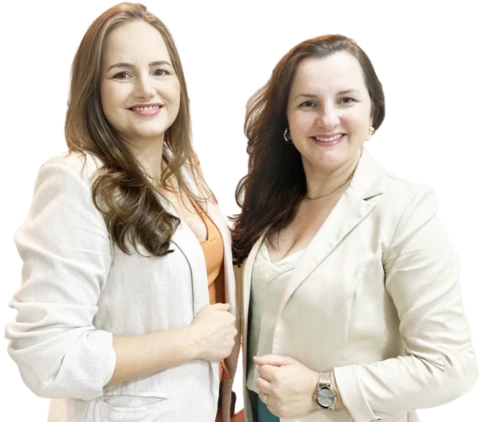 Luciana e Miria, Proprietarias da Clínica Vivare